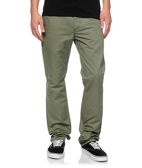 Levis 511 Deep Lichen Green Slim Fit Chino Pants | Zumiez