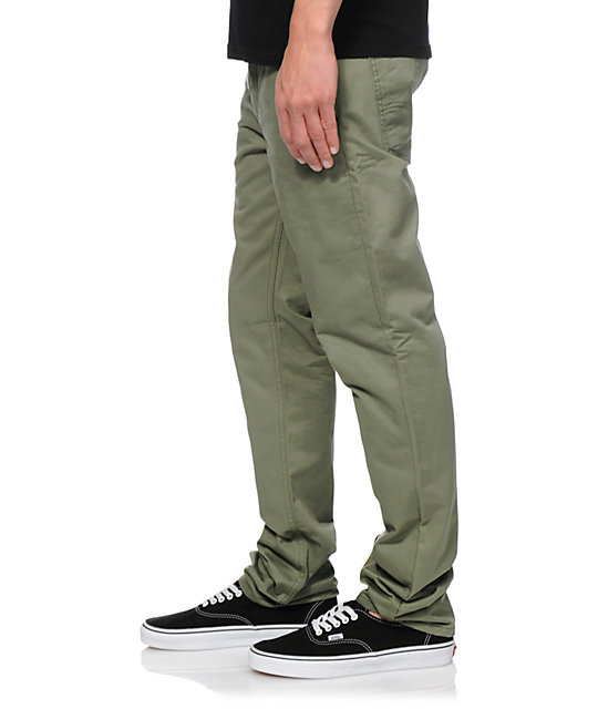 Levis 511 Deep Lichen Green Slim Fit Chino Pants | Zumiez
