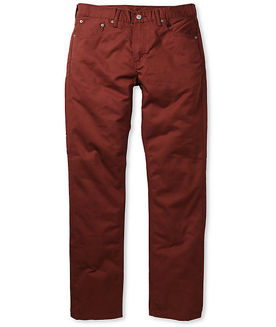 levi's maroon jeans