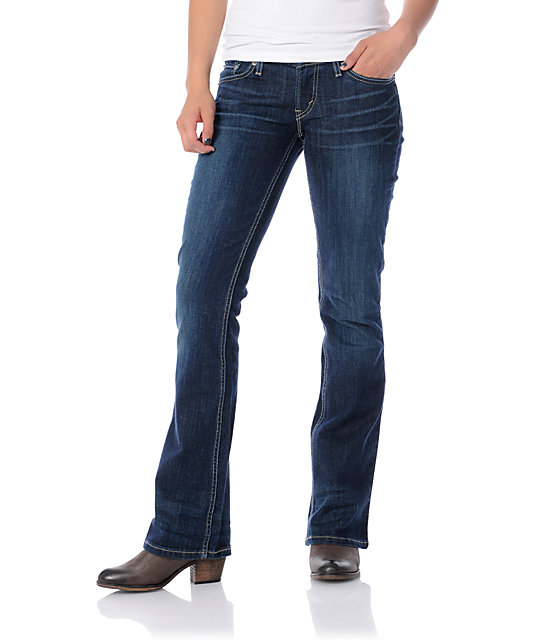 levi's super low rise bootcut jeans