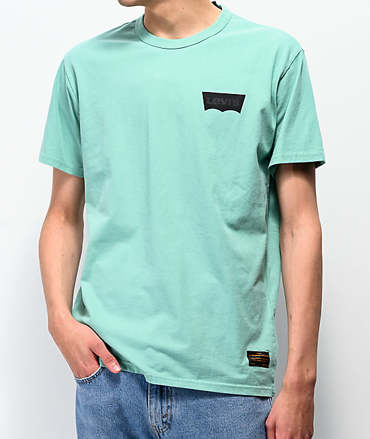 camiseta verde levis