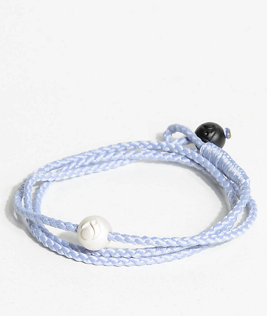 Lokai Triple Wrap Ice Blue Bracelet Zumiez Lokai Triple Wrap Ice Blue Bracelet