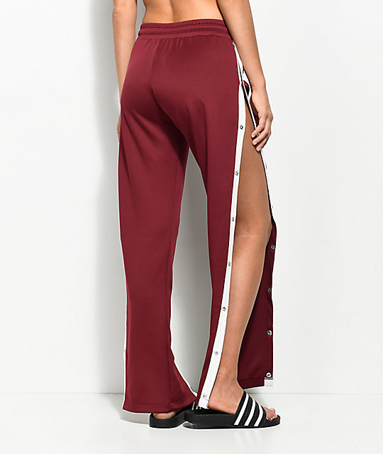 jogging pants with side snaps