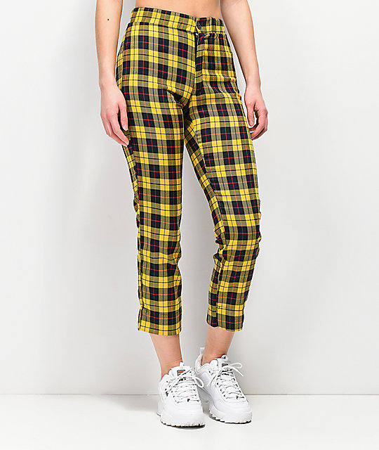 plaid pants