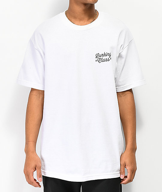 Lurking Class By Sketchy Tank Lurkers White T-Shirt | Zumiez