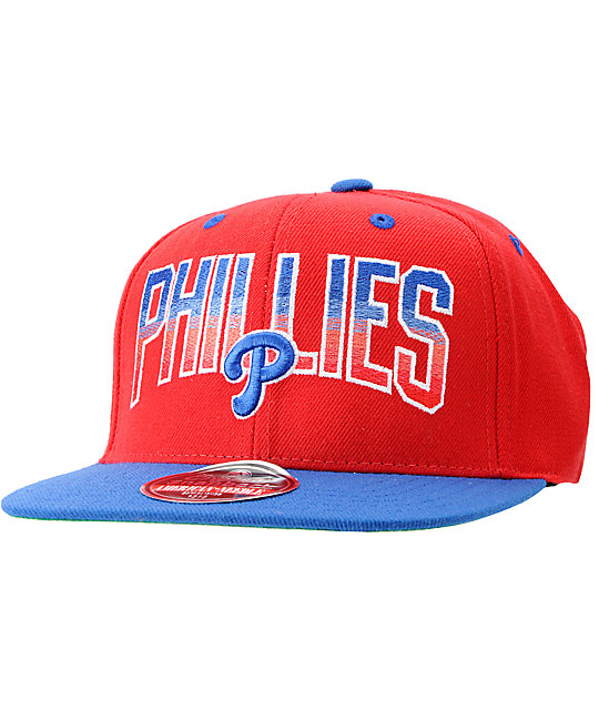 phillies snapback mitchell and ness