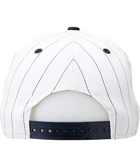 new york yankees striped cap