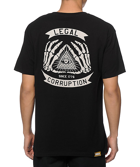 MUSA Legal Corruption T-Shirt | Zumiez