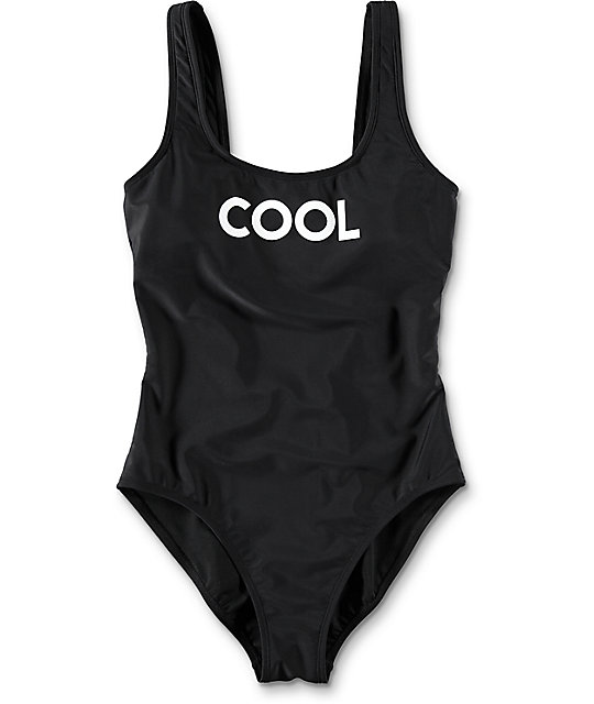 Malibu Cool Black Scoop Back 1 Piece Swimsuit | Zumiez