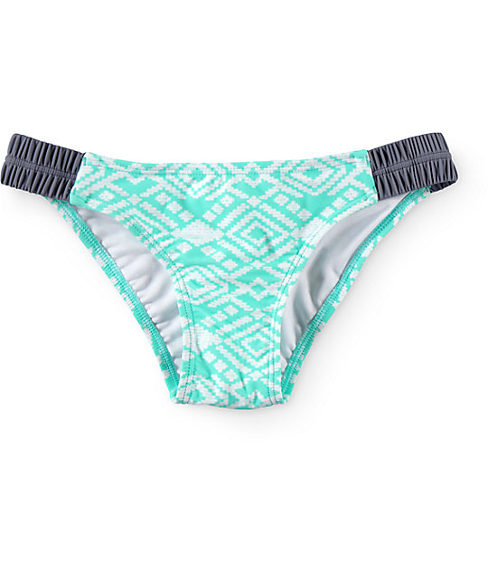 Malibu Native Sister Tab Side Bikini Bottom | Zumiez