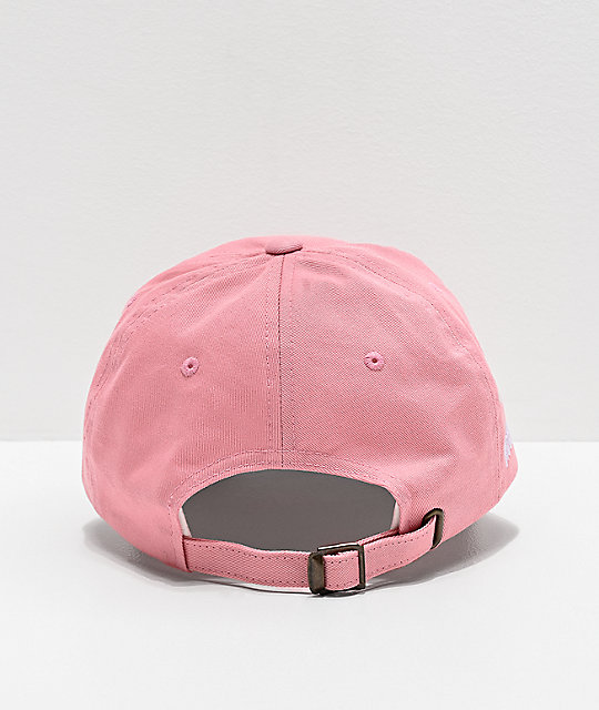 baby pink cap