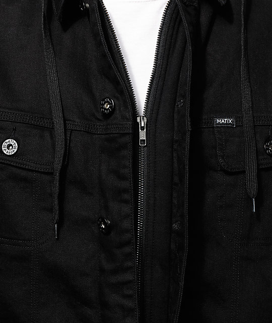 matix jean jacket