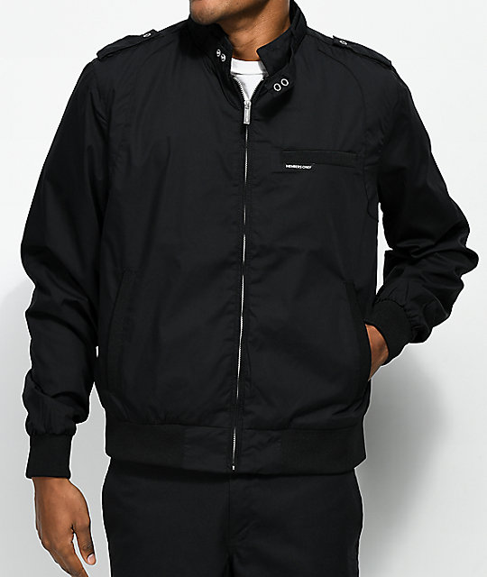 members only jacket with hood