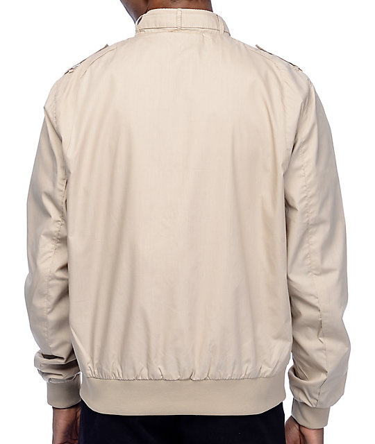 Members Only Iconic Racer Khaki Jacket | Zumiez