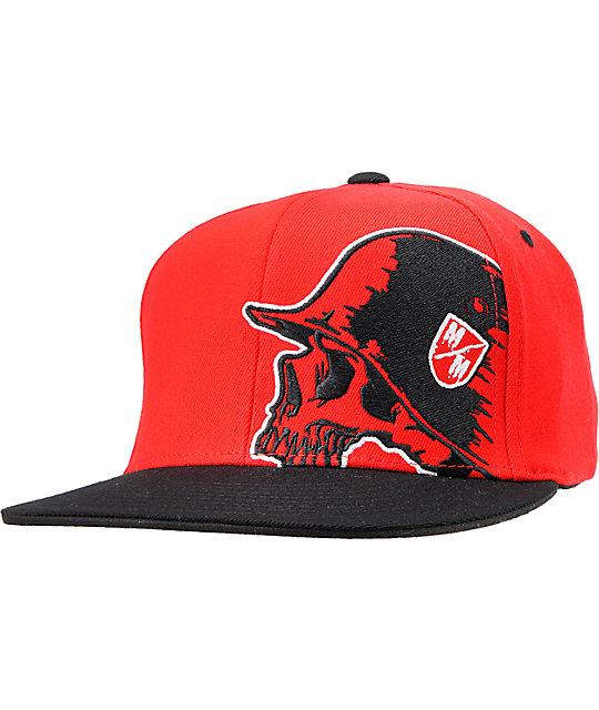 Metal Mulisha Ramble Red & Black Flexfit Hat