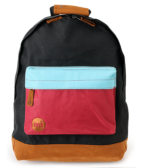 Mi Pac Black Teal Burgundy Tonal Backpack Zumiez Mi Pac Black Teal Burgundy Tonal Backpack