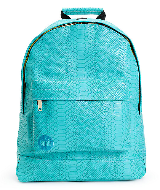 Mi Pac Gold Teal Python Backpack Zumiez Mi Pac Gold Teal Python Backpack