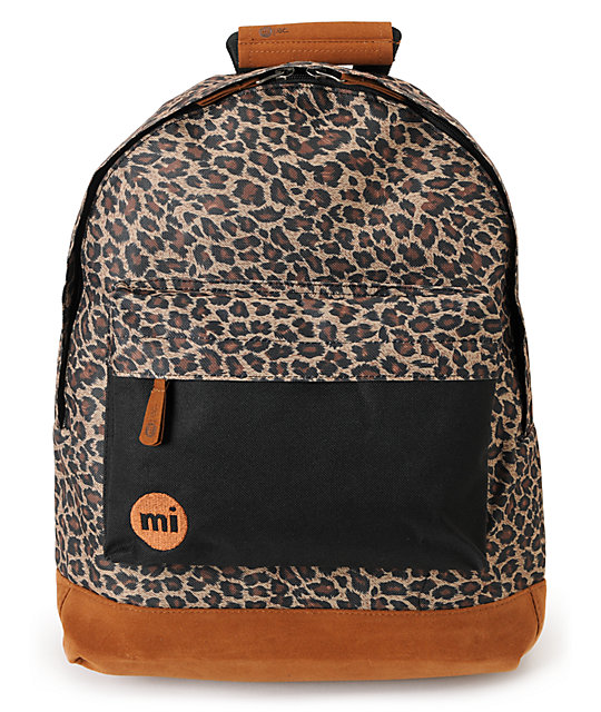 Mi-Pac Leopard & Black Backpack | Zumiez