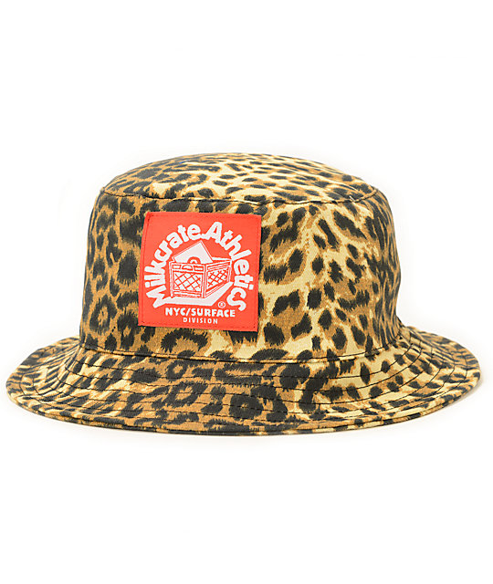 Milkcrate Safari Leopard Print Bucket Hat at Zumiez : PDP