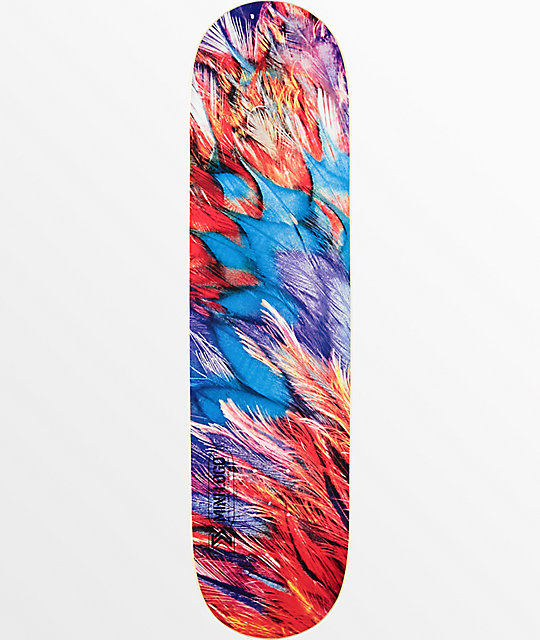 Mini Logo Feathers 80 Skateboard Deck Zumiez