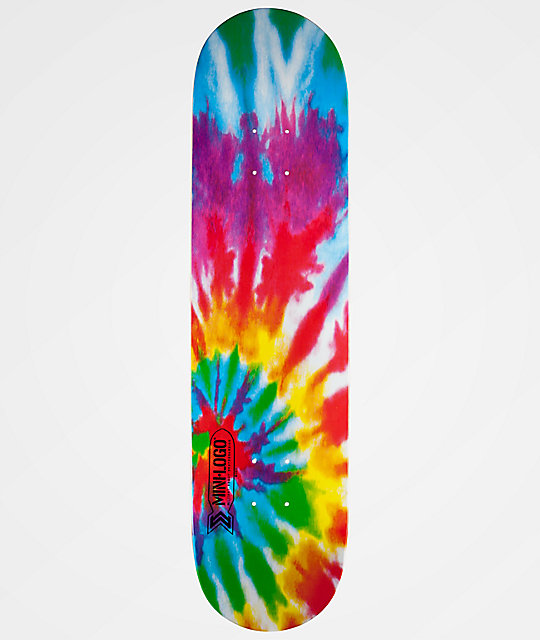 Mini Logo Small Bomb Tie Dye 85 Skateboard Deck Zumiezca