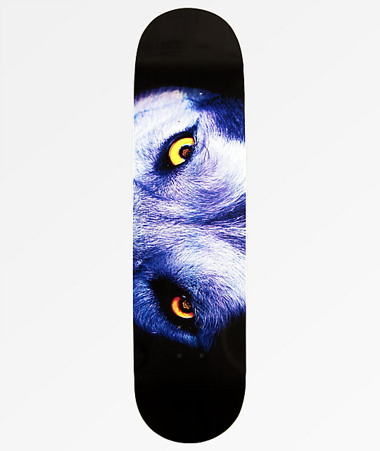 Mini Logo Wolf Eyes 85 Skateboard Deck Zumiez