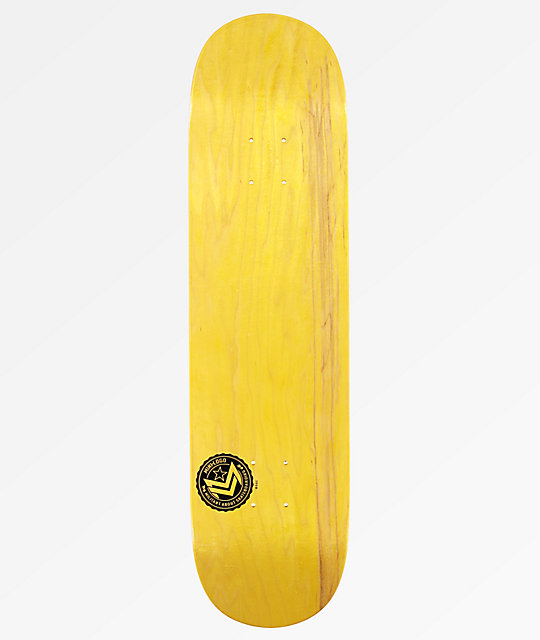 Mini Logo Yellow Chevron 80 Skateboard Deck Zumiez
