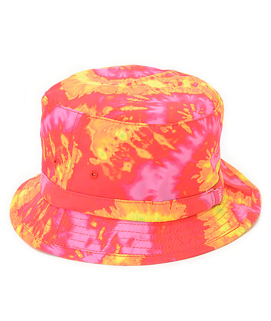 Mishka Sunset Tie Dye Bucket Hat | Zumiez