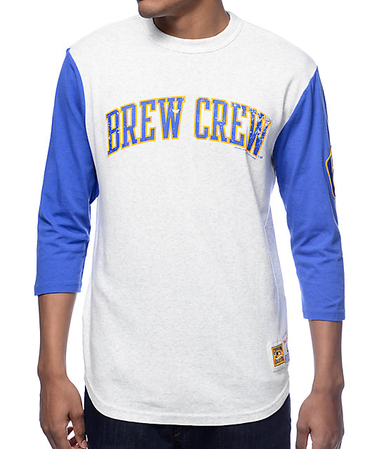 milwaukee brewers brew crew t shirt