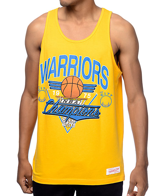 golden state warriors sleeveless shirt