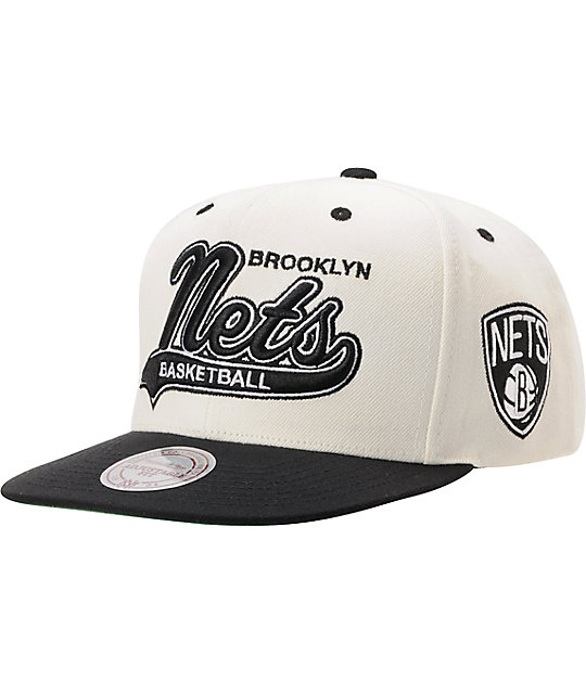 brooklyn nets snapback mitchell and ness