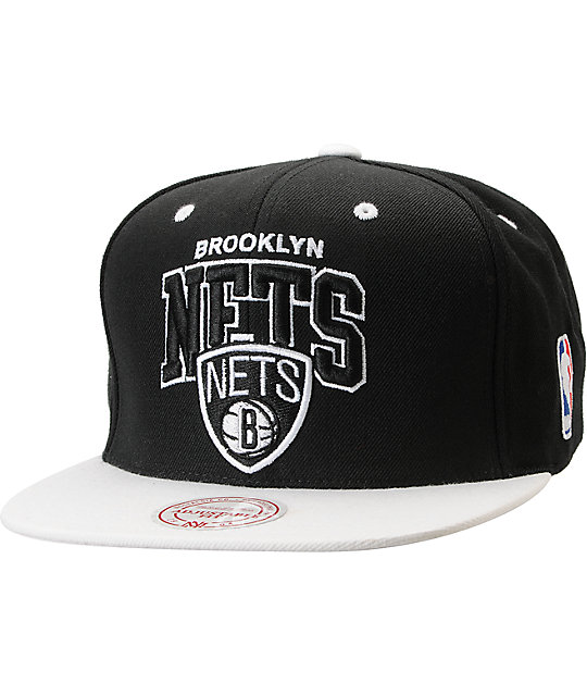 mitchell and ness brooklyn nets hat