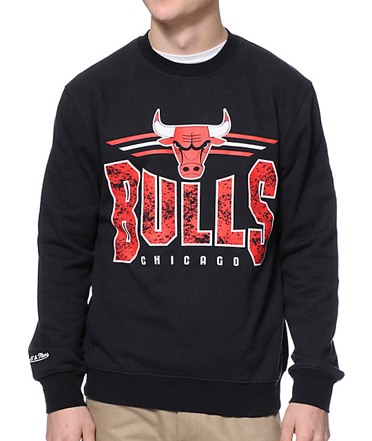 black chicago bulls hoodie