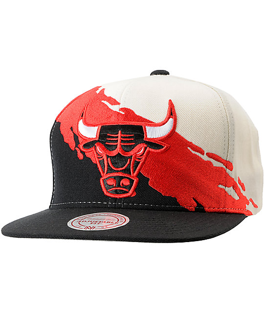 bulls splash snapback