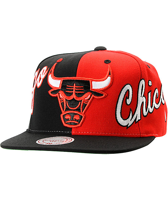 mitchell and ness chicago bulls cap