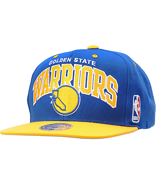 golden state warriors mitchell and ness hat