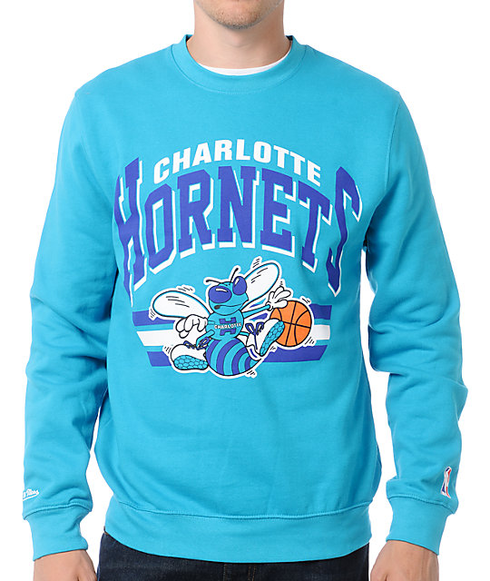 vintage charlotte hornets sweatshirt