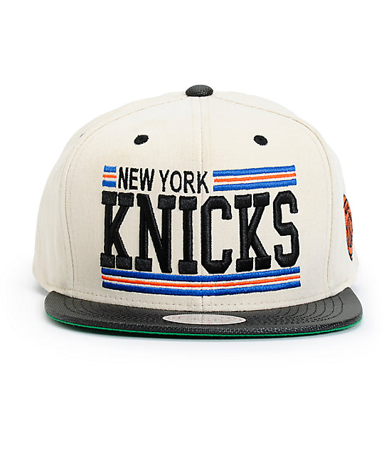 mitchell and ness knicks snapback