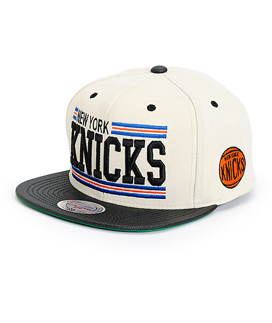 mitchell and ness knicks snapback