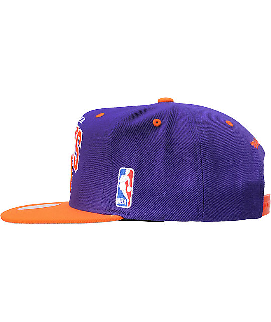 phoenix suns snapback mitchell and ness