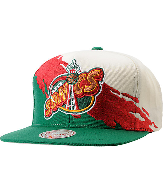 mitchell and ness paintbrush snapback