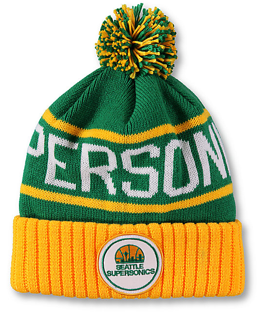 mitchell & ness beanie