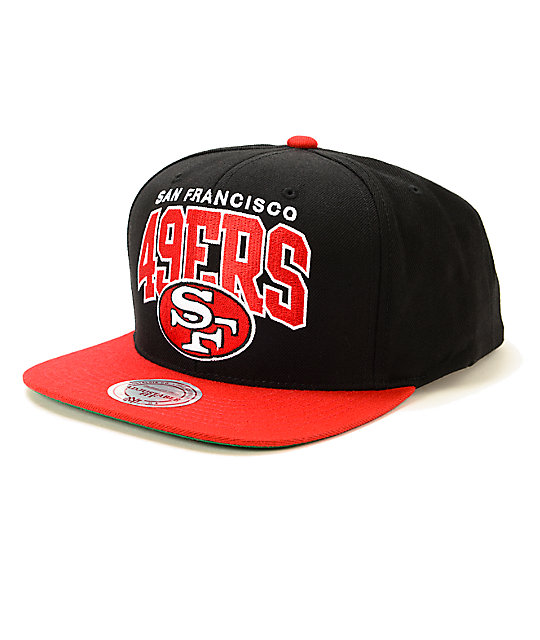 49ers mitchell and ness hats