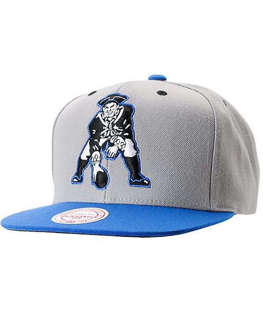 patriots snapback mitchell and ness