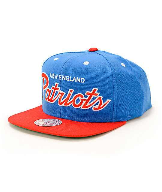 mitchell and ness script snapback