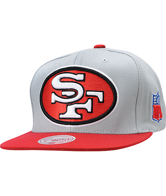 49ers mitchell and ness hat