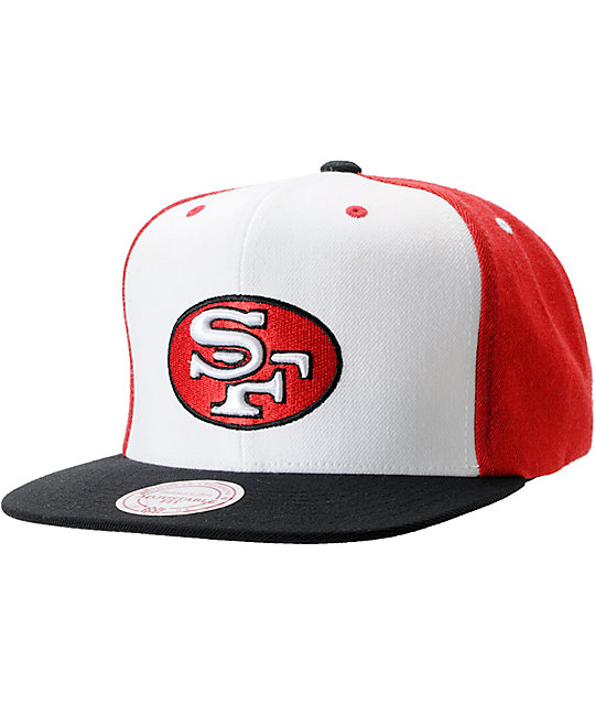 49ers mitchell and ness hat