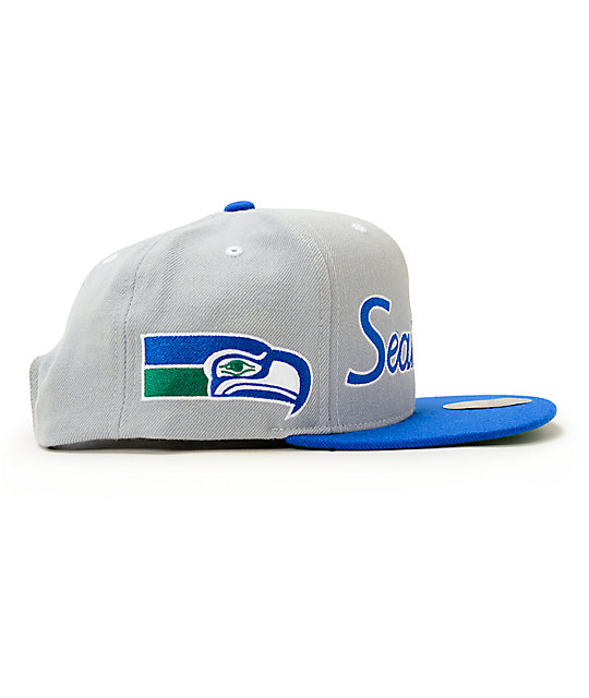 mitchell and ness seahawks hat