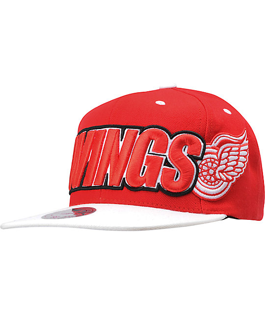 mitchell and ness red wings