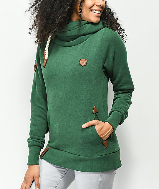 naketano green hoodie